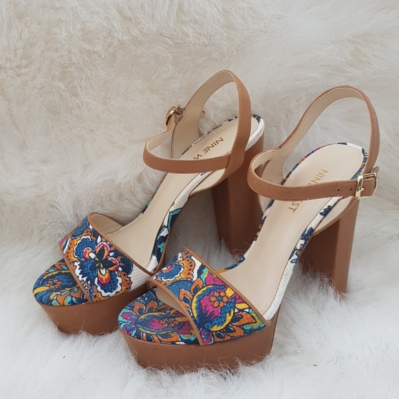 Nine west block heels